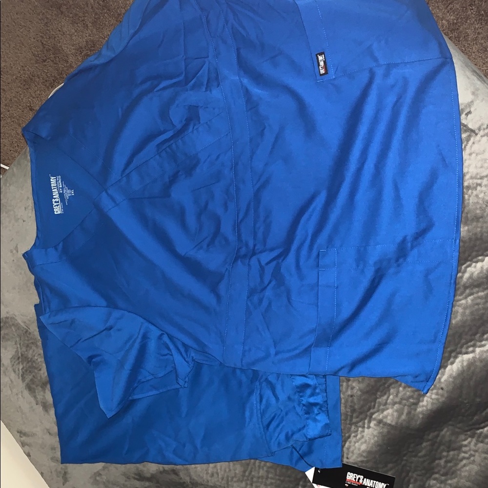 Greys Anatomy  scrub set NWT 2xl bt xl top